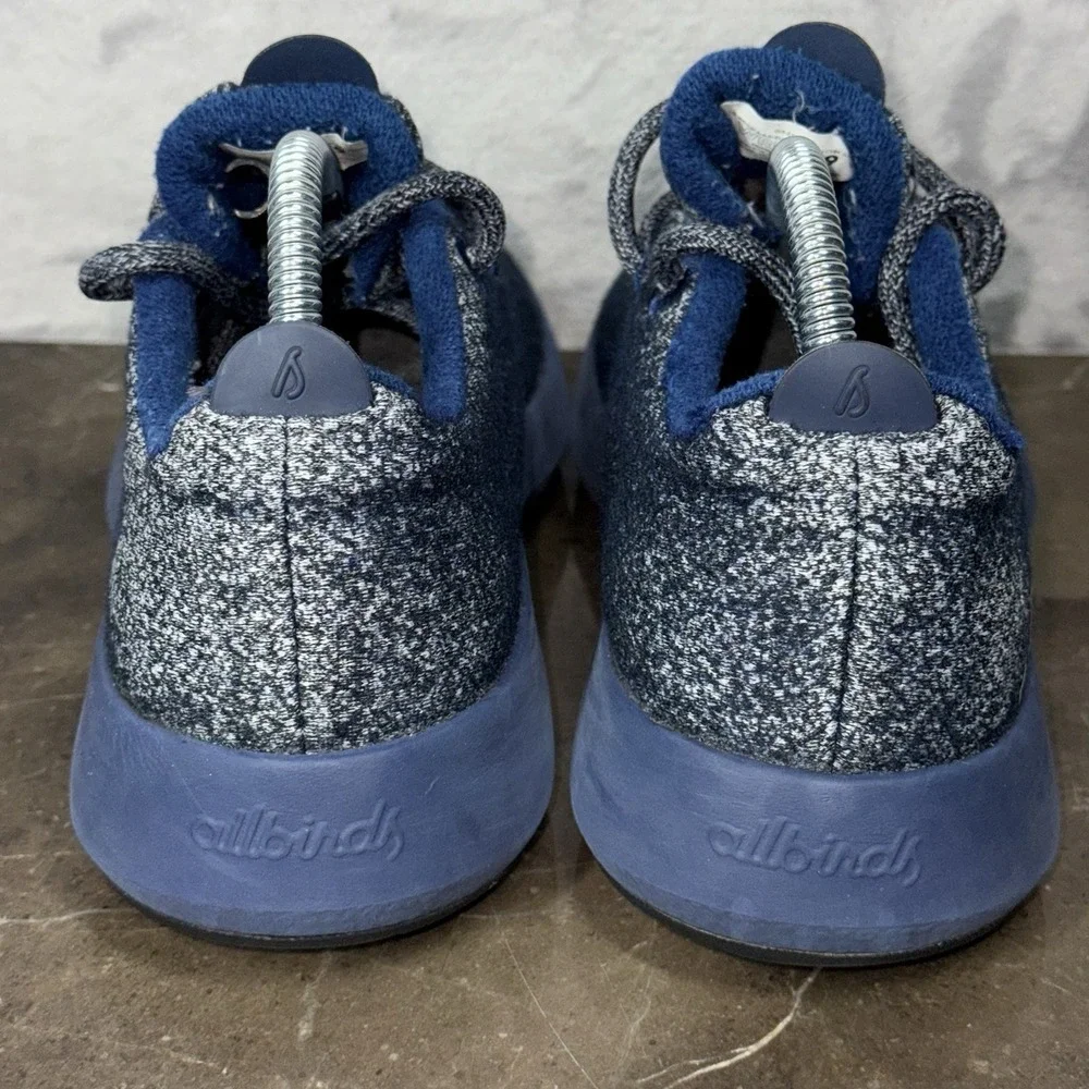Allbirds Wool Runner Up Mizzles Womens Size 9 Running Shoes Sneakers Blue